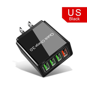 48W Quick Charge 3.0 4.0 USB Fast Charger