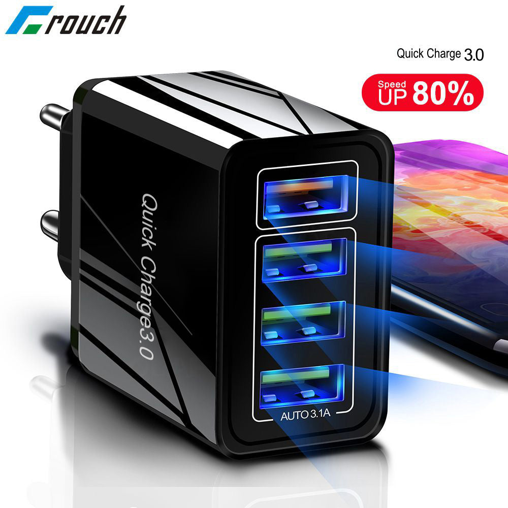 48W Quick Charge 3.0 4.0 USB Fast Charger